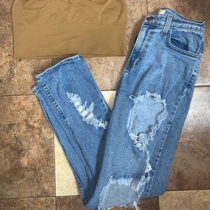 Jeans w/ top